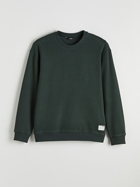 XSIDE Bisiklet Yaka Erkek Sweatshirt - W6BY45Z8-J1P