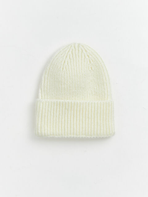 LCW ACCESSORIES Basic Kız Çocuk Triko Bere - W6A027Z4-V9H