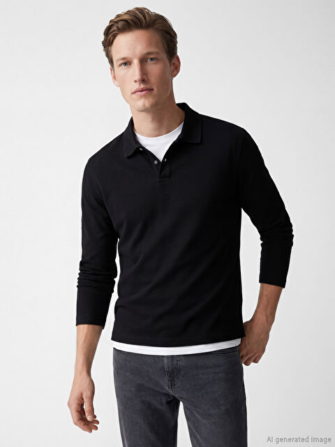 SOUTHBLUE Polo Yaka Erkek Tişört - W6E113Z8-CVL