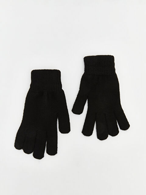 LCW ACCESSORIES Basic Triko Kız Çocuk Eldiven - W6B182Z4-CVL