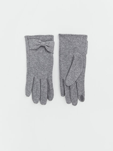 LCW ACCESSORIES Fiyonk Detaylı Kadın Eldiven - W6E471Z8-CUZ