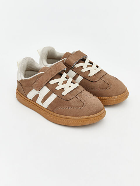 LCW STEPS Süet Görünümlü Kız Bebek Spor Ayakkabı - W6H623Z1-R1M