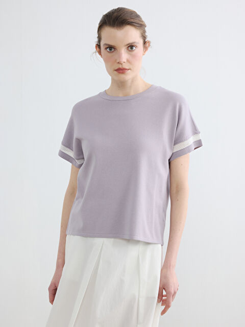 LCWAIKIKI Classic Bisiklet Yaka Ajurlu Kadın Triko Kazak