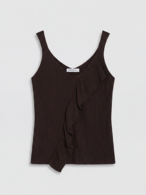 LCWAIKIKI Classic V Yaka Kadın Triko Atlet