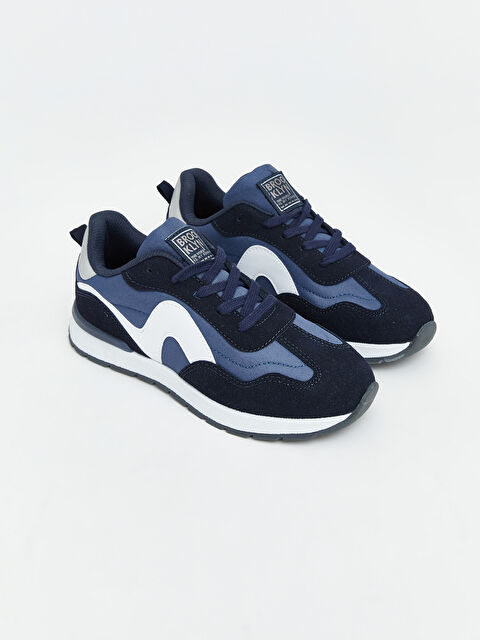 LCW STEPS Süet Görünümlü Erkek Çocuk Spor Ayakkabı