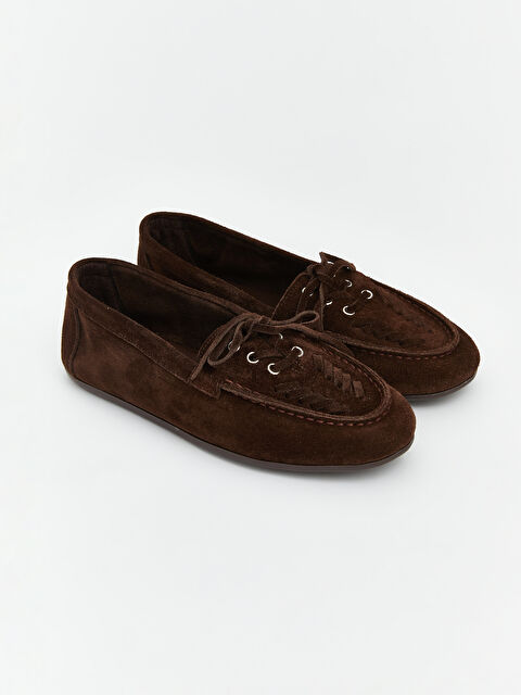 LCW STEPS Süet Kadın Loafer - S7M547Z8-RKQ