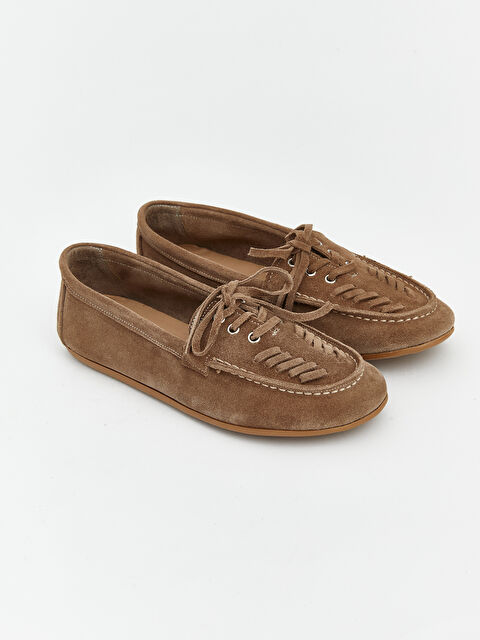 LCW STEPS Süet Kadın Loafer - S7M547Z8-YGZ