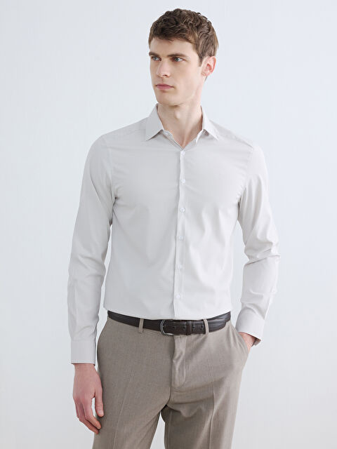 LCW BUSINESS Slim Fit Ekose Erkek Gömlek