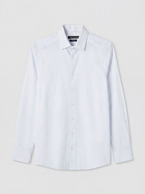 LCW BUSINESS Slim Fit Çizgili Erkek Gömlek