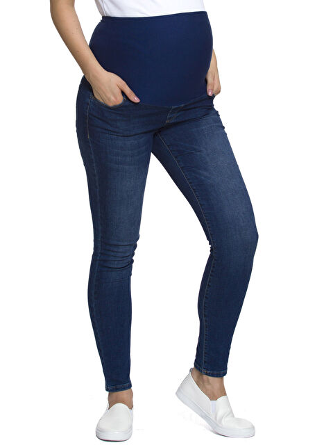 LCWAIKIKI Maternity Jean INDIGO Femme - 7K6082Z8-507