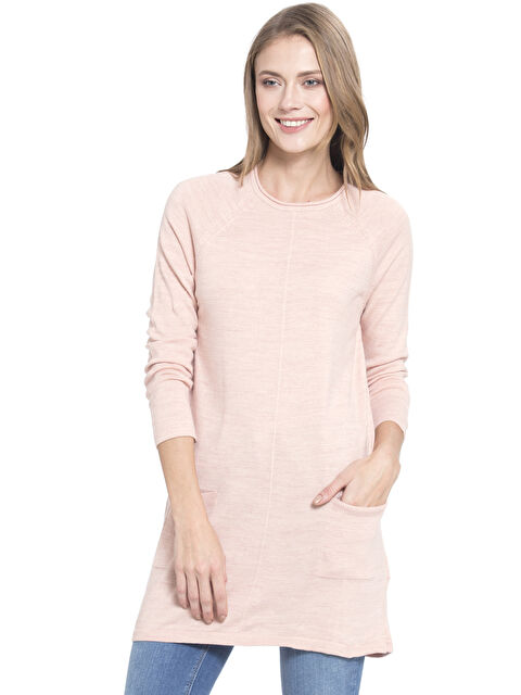 LCWAIKIKI Basic Tunique ROSE Femme - 7K9060Z8-ESF