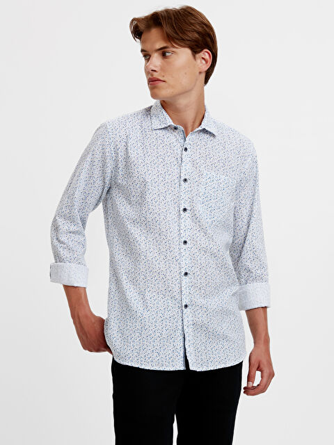 XSIDE Man BLUE Shirt - 8SB469Z8-CSA