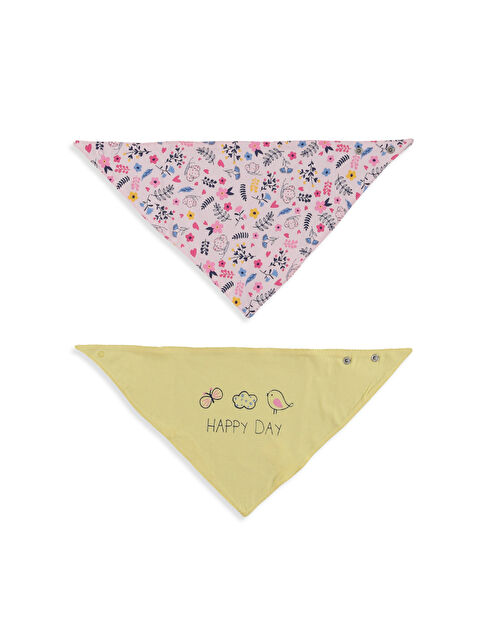 LCW baby Bavoir JAUNE Bébé Fille