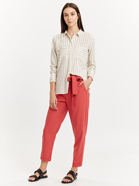 LCW Vision Woman ORANGE Trousers - 8WH315Z8-DQJ