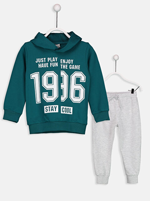 LCW Kids هوديس اخضر للجنسين - 8W1808Z4-HSH