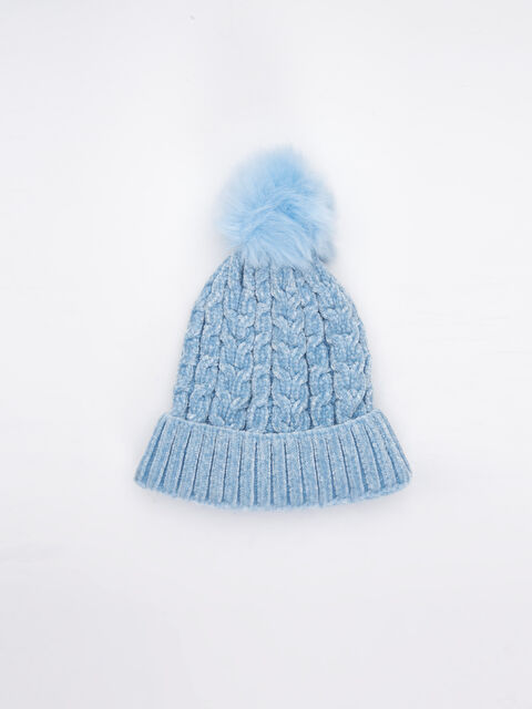 LCW ACCESSORIES Девочки Голубой Шапка‑бинни - 8W7403Z4-CU5