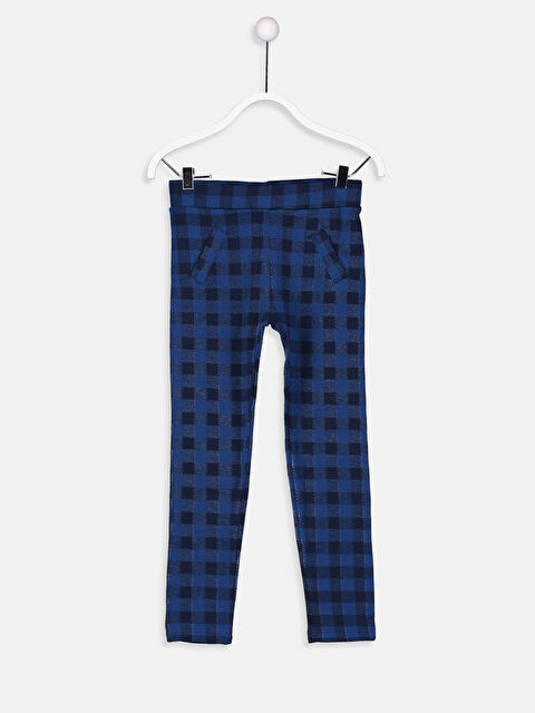 LCW Kids გოგონა მუქი ლურჯი სპორტული შარვალი - 8WI008Z4-LSJ