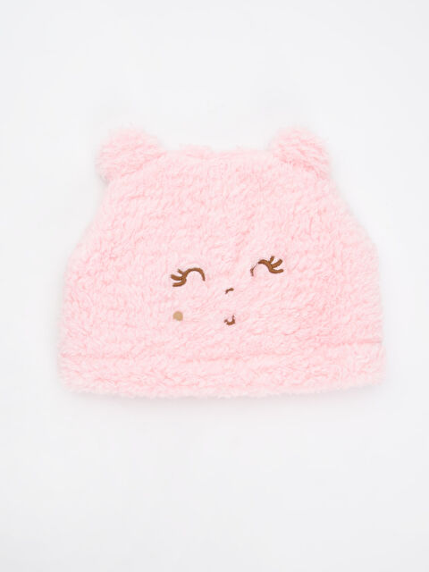 LCW baby Cәби қыздар қызғылт Тоқыма бини шапкасы - 8W6687Z1-CX5