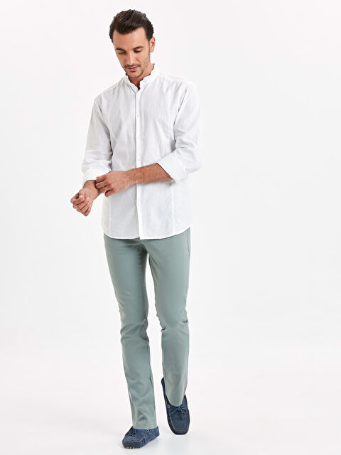 LCWAIKIKI Classic Man GREEN Trousers - 9S1621Z8-P32