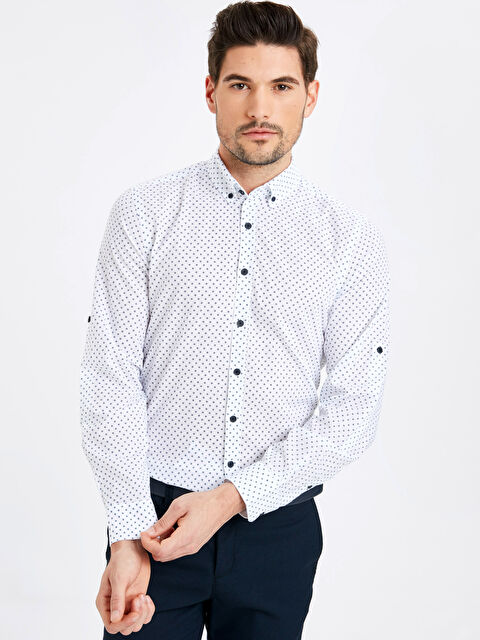 LCWAIKIKI Classic Man WHITE Shirt - 9S2812Z8-LU7