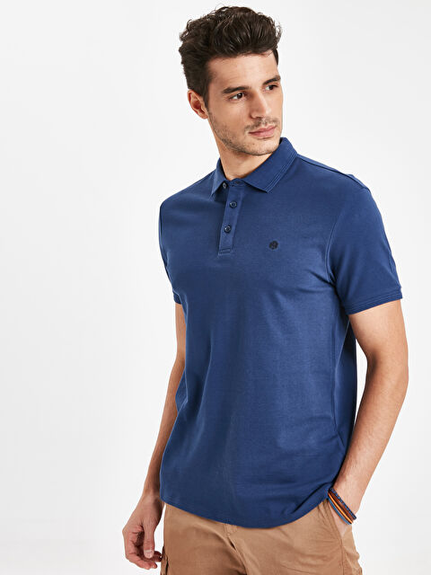 XSIDE T-shirt MARINE Homme - 9SJ356Z8-PC8