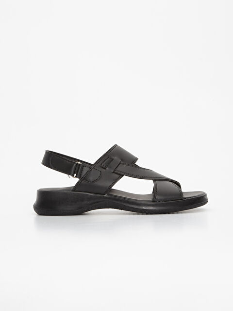 LCW STEPS CRNA Sandale Muškarac - 9SQ537Z8-HUC