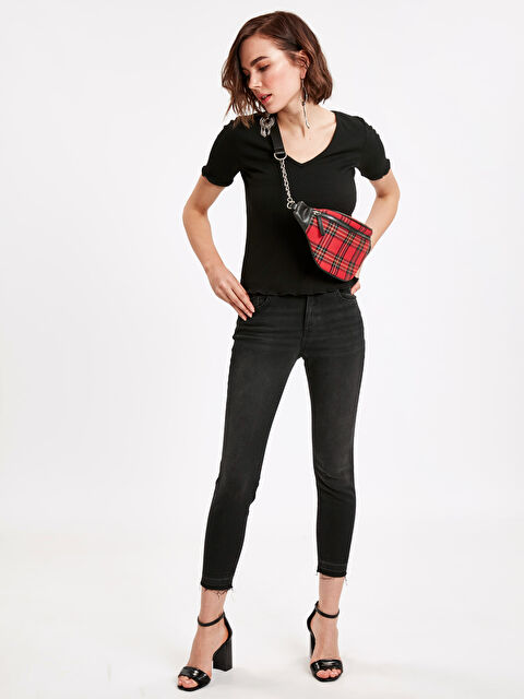 LCW Jeans Woman BLACK Jeans - 9S4967Z8-327
