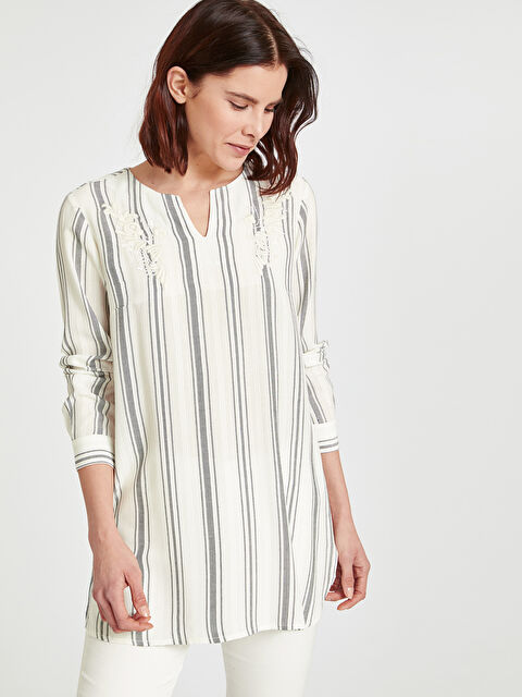 LCWAIKIKI Classic Woman BLACK Tunic - 9SK477Z8-LEG