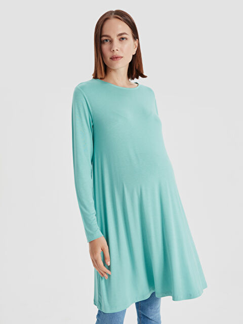 LCWAIKIKI Maternity Woman TURQUOISE Tunic - 9SU896Z8-GMK