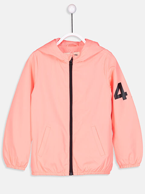 LCW Kids Girl CORAL Coat - 9S1510Z4-MXP