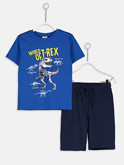 LCW Kids Unisex BLUE Set - 9S8270Z4-JUF