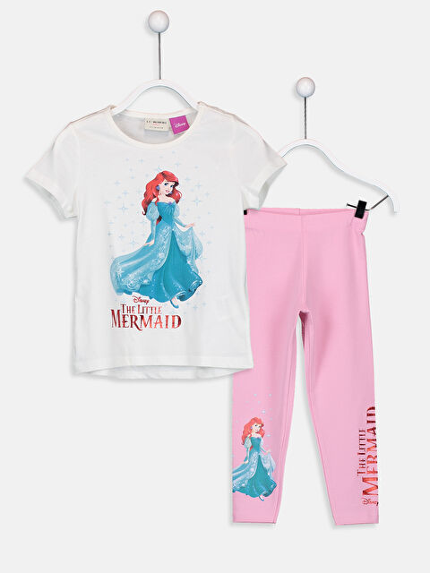 LCW Kids Момиче Екрю Комплект - 9SQ493Z4-FDU