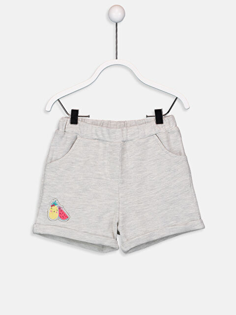 LCW baby Shorts GRIS Bébé Fille - 9SO882Z1-CT3