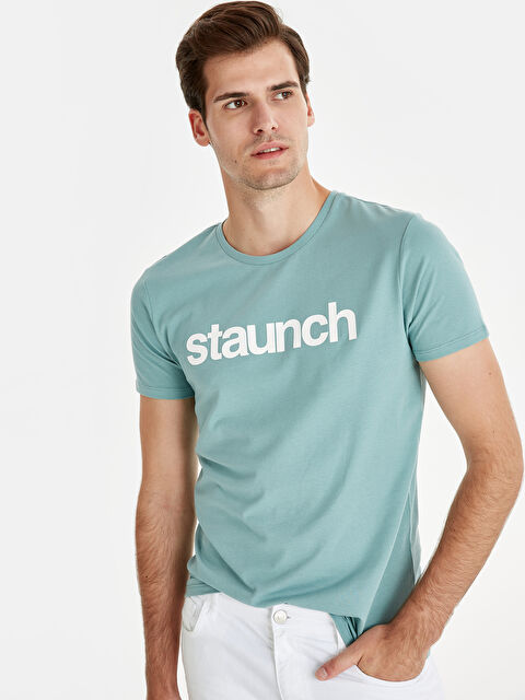 XSIDE T-shirt à Manches Courtes pour Hommes avec Col Rond - 9W3791Z8-J0G