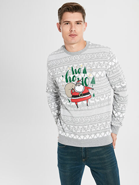 XSIDE Men's Printed Sweatshirt - 9WH025Z8-LAL