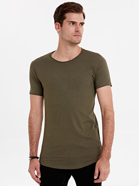 XSIDE Man KHAKI T-Shirt - 9WM338Z8-HCZ