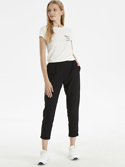 LCW Vision Mom Fit Women's Trousers - 9WH256Z8-CVL