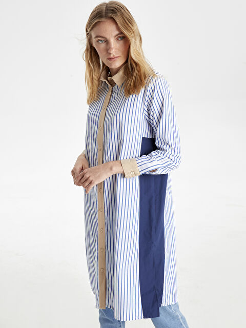 LCW Modest Woman NAVY Tunic - 9WL537Z8-LGS