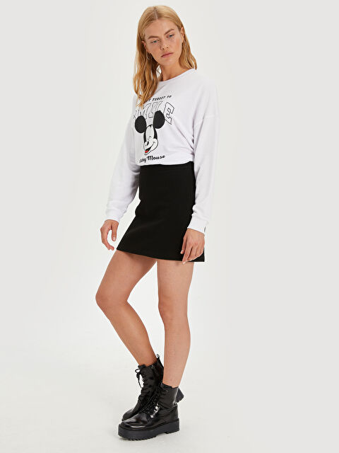 LCW Vision Tweed Women's Skirt - 9WM748Z8-CVL