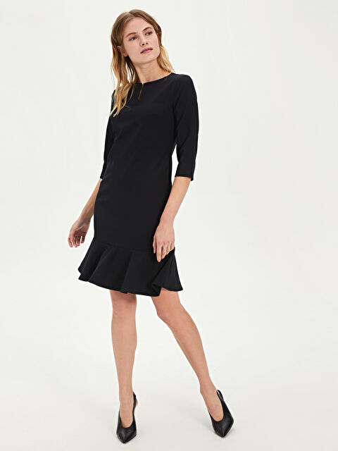 LCWAIKIKI Classic Woman BLACK Dress - 9WP995Z8-CVL