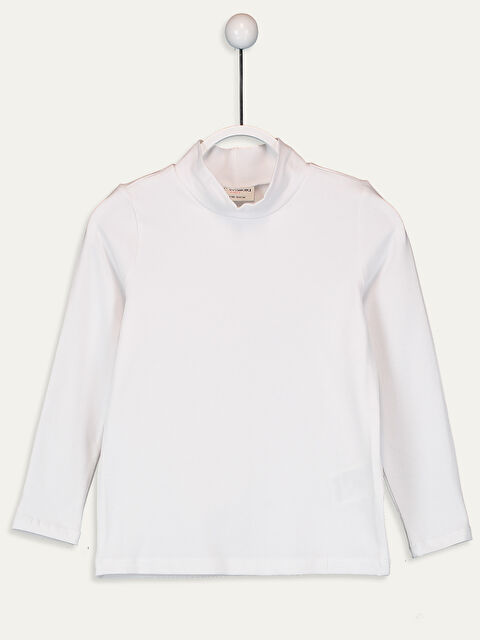 LCW Kids Long Sleeve Girls T-Shirt - 9W2622Z4-E5X