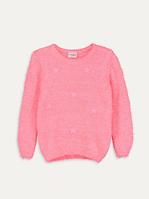 LCW Kids Девочки Розовый Свитер - 9W9875Z4-D4G