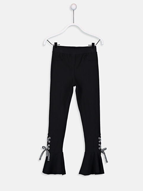 LCW Kids Дівчина ЧОРНИЙ Легінси - 9WI167Z4-CVL