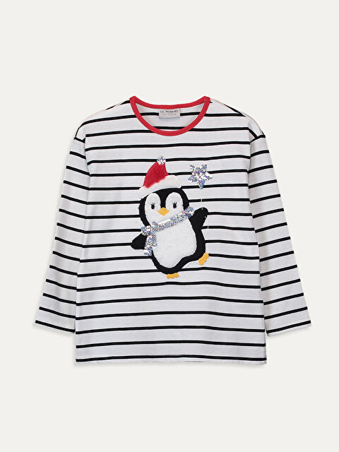 LCW Kids Girl BLACK T-Shirt