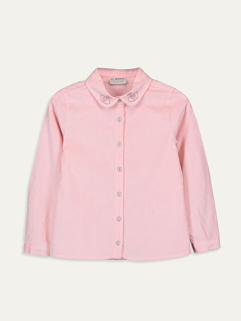 LCW Kids قميص وردى فتاة - 9WN130Z4-FTG