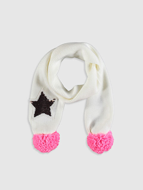 LCW ACCESSORIES Girl ECRU Scarf - 9WN163Z4-DCS