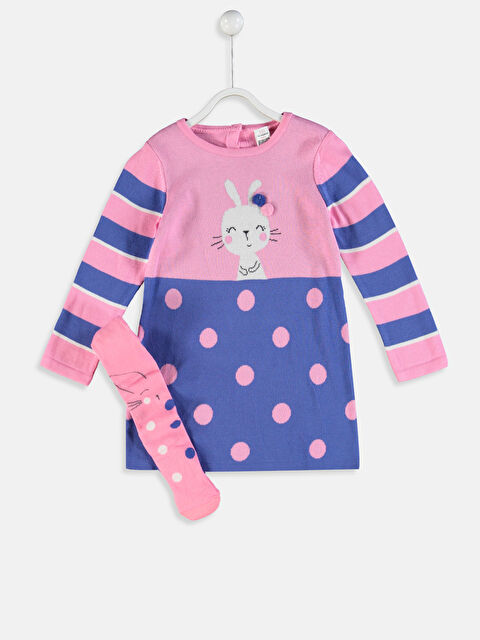 LCW baby Baby-Mädchen ROSA Kleid - 9W6110Z1-FMM