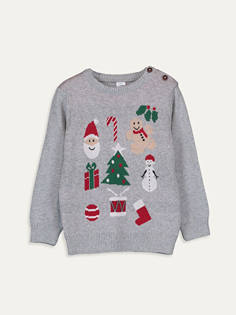 LCW baby Малыши мальчики Серый Свитер - 9WI973Z1-CT3