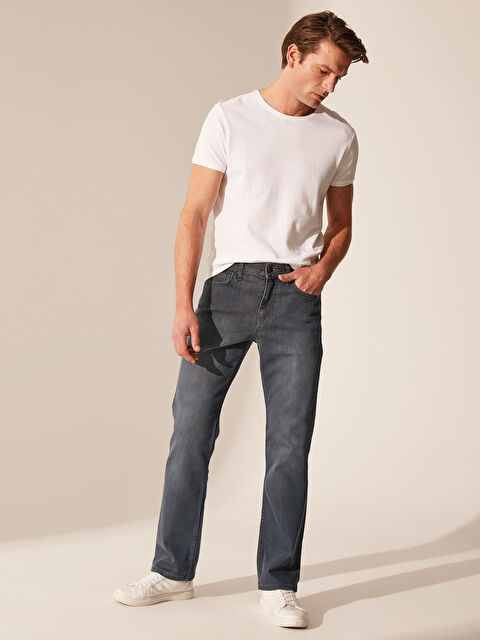 XSIDE 890 Rahat Kalıp Erkek Jean Pantolon - 0S0483Z8-507