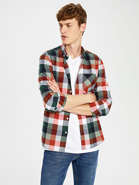 XSIDE Man KHAKI Shirt - 0S2482Z8-LMU